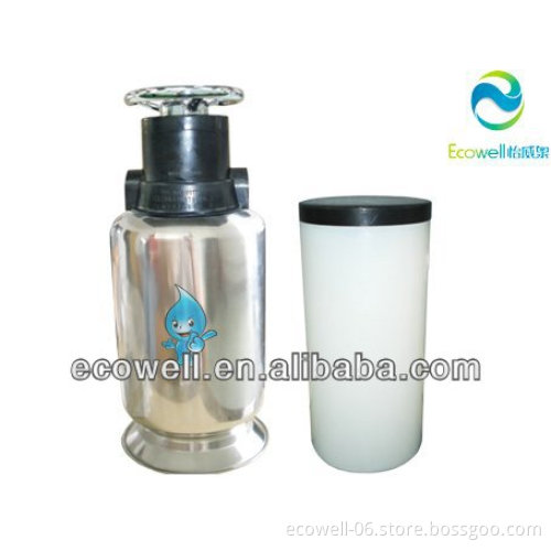 Residential water softener manual